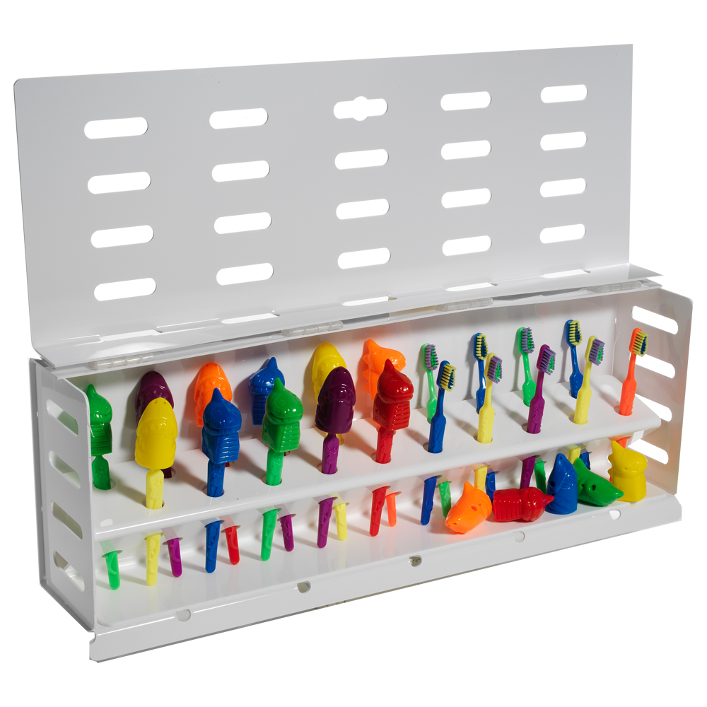 Plak Smacker Classroom Toothbrush Storage 20ct Full System (1 set)