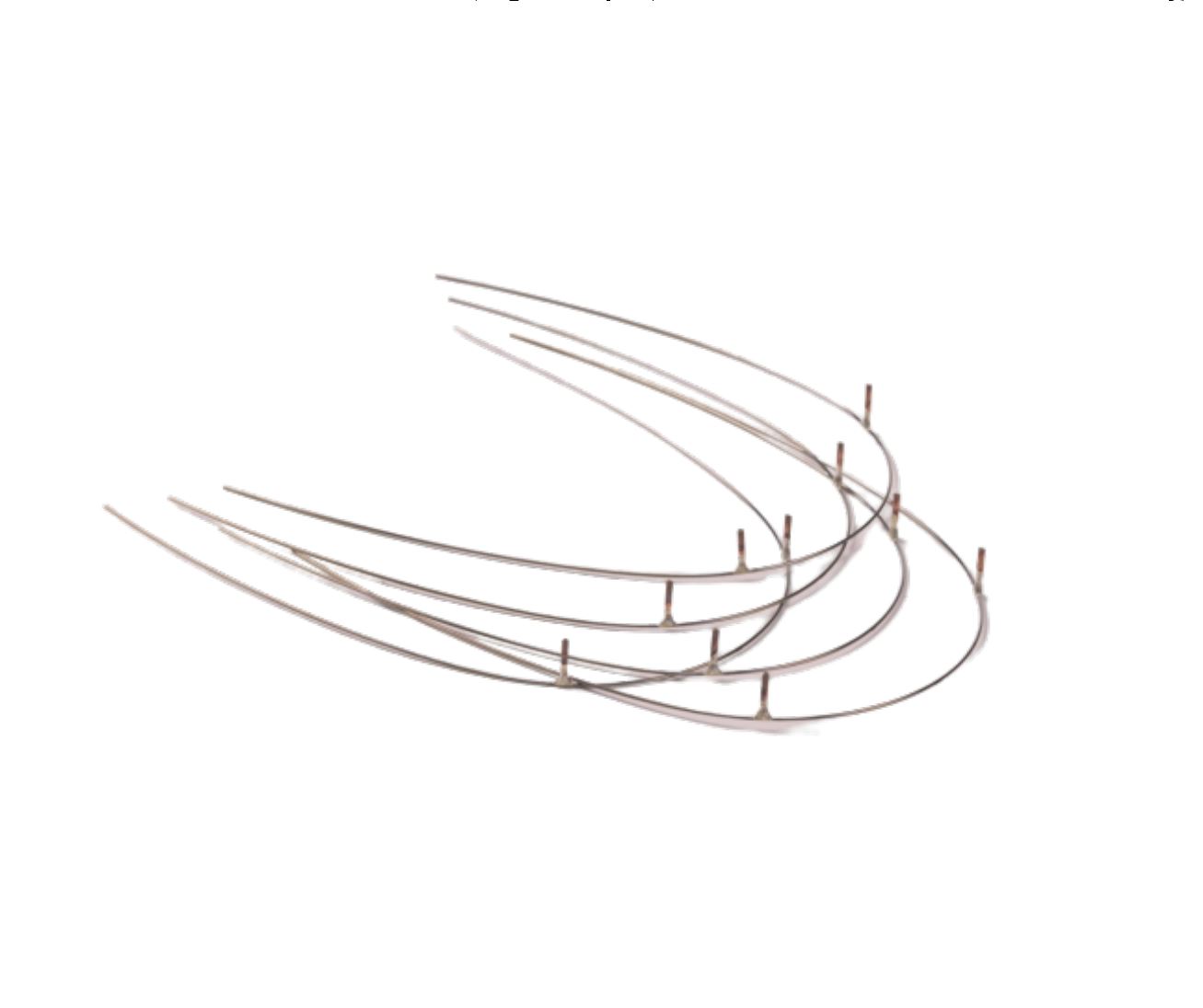 (10ct) Stainless Steel Posted Archwire, Natural Young Specialties