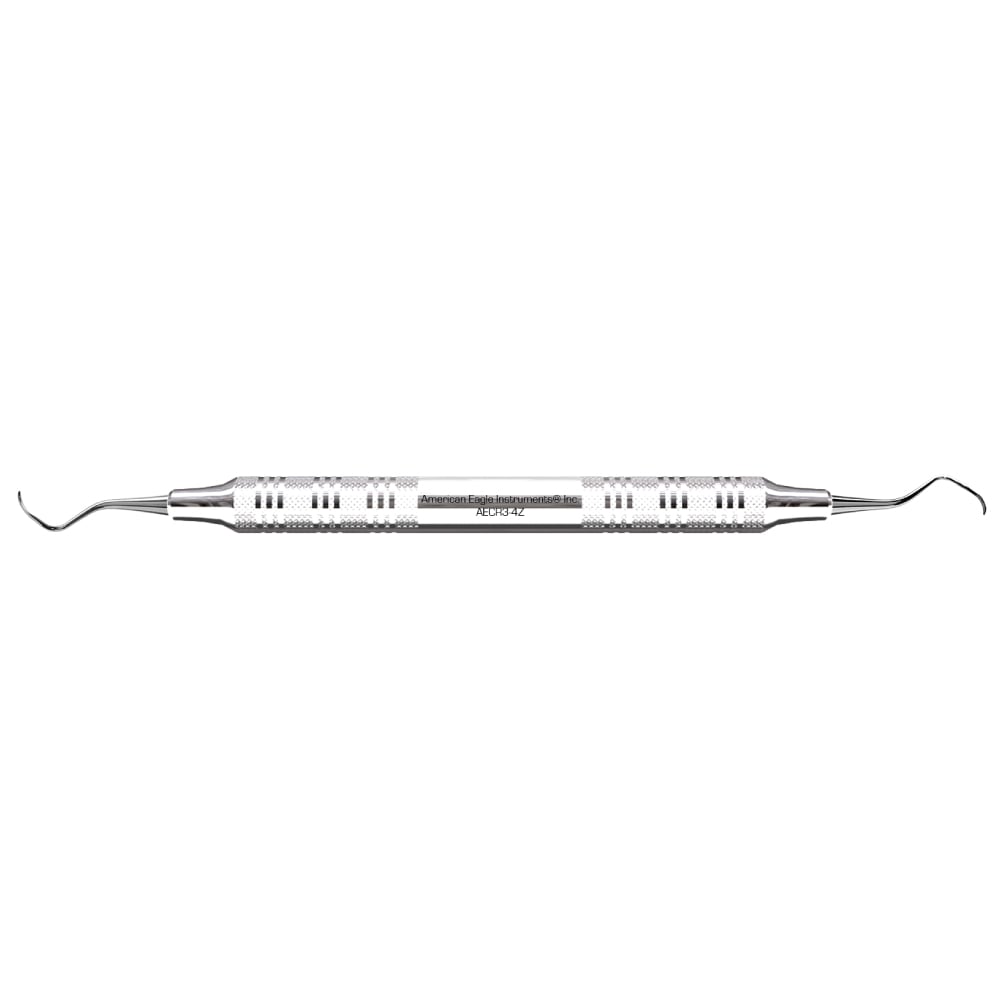 American Eagle Stainless Steel Rules 3-4 Curette with Stainless Steel Handle (1 ct)
