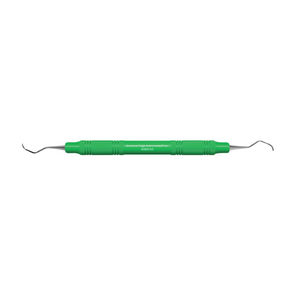 American Eagle Barnhart 5-6 Implant Curette with Resin Handle – Green (each)