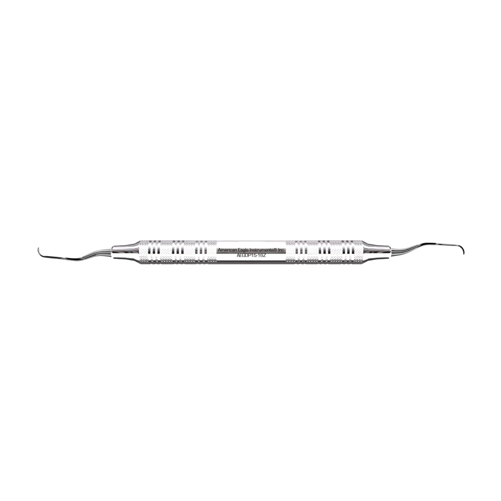 American Eagle Stainless Steel Gracey Deep Pocket 15-16 Curette with Stainless Steel Handle (1 ct)
