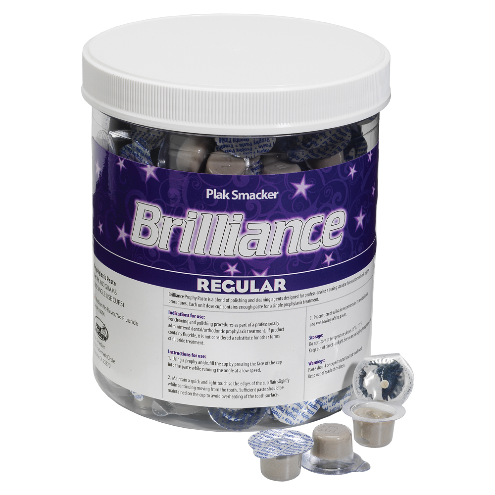 Brilliance Prophy Paste No Flavor or Fluoride Medium Young Specialties