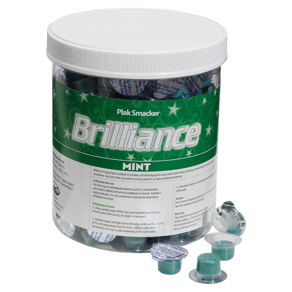 Brilliance Prophy Paste MediumGrit Mint Fluoride Young Specialties