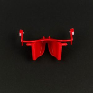 Dry Field System, Tongue Guard, Small, red (1 ct)