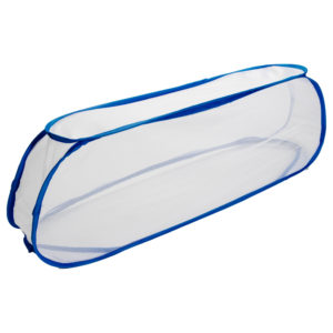 Couvercle en filet de support de brosse à dents 20 trous - Bleu (1 ct)