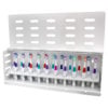 20 Count Toothbrush Rack w/ Wall Mount - No Covers