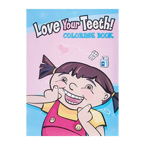 Love Your Teeth Coloring Book