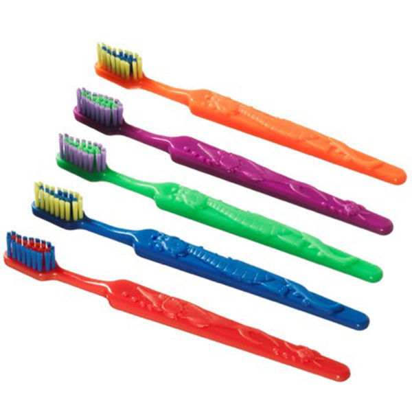 Shark and Dinosaur® Kids Embossed Toothbrush (144 ct)