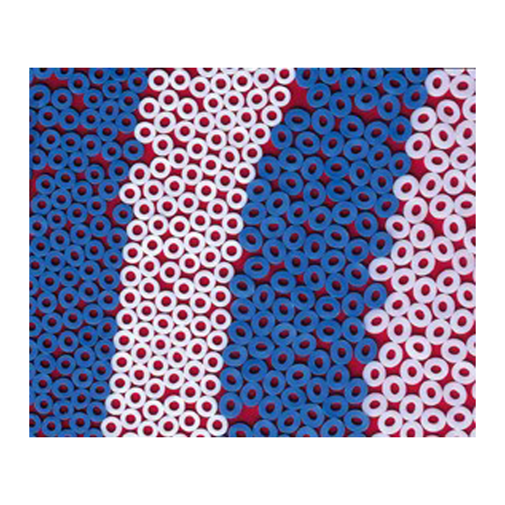 Séparateurs de dents, petits, bleus, 1/8" de diamètre extérieur, sans latex (1000 ct)
