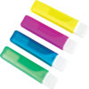 green blue red yellow Travel Toothbrushes