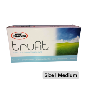 TruFit™ Sky Blue Nitrile Gloves | Medium