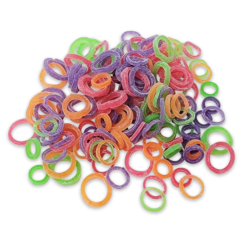 Neon Colored Elastic Rubber Bands Stock Photo - Image of heap, bands:  91227102