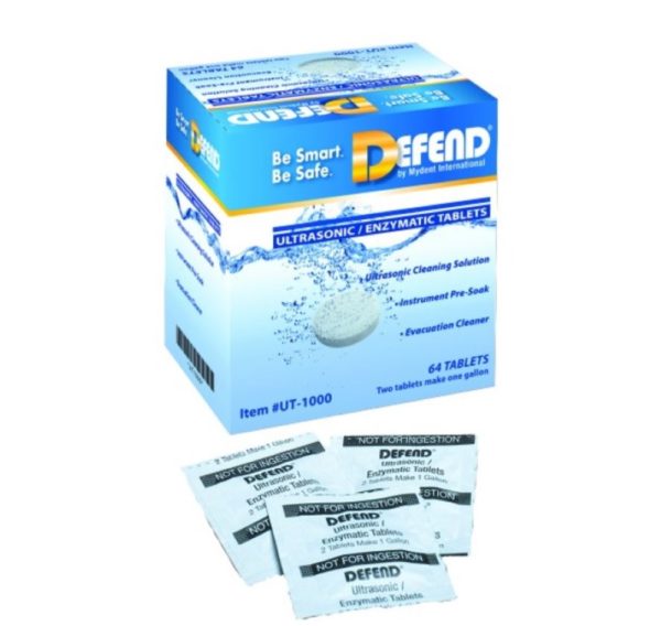 Defend Ultrasonic Enzymatic Tablets (64 ct)