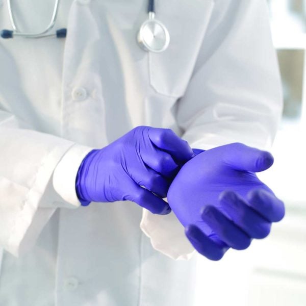 Medical Professional In Trufit Ultra Thin Nitrile Gloves