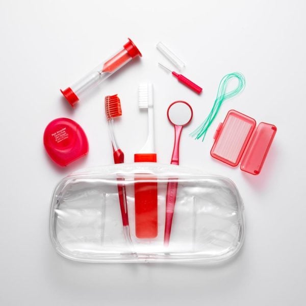 Orthodontic Essentials Kit Clear Red