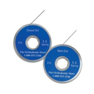 Ressorts hélicoïdaux fermés en acier inoxydable (.010 x .030) bobine de 3' (1 ct)