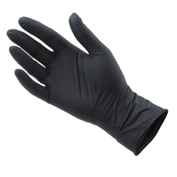 Black Nitrile Examination Glove