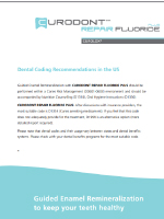 Curodont Dental Coding Recommendations