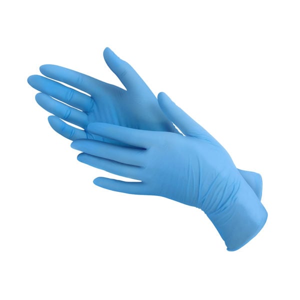 Care Blue Nitrile Exam Powder Free Glove