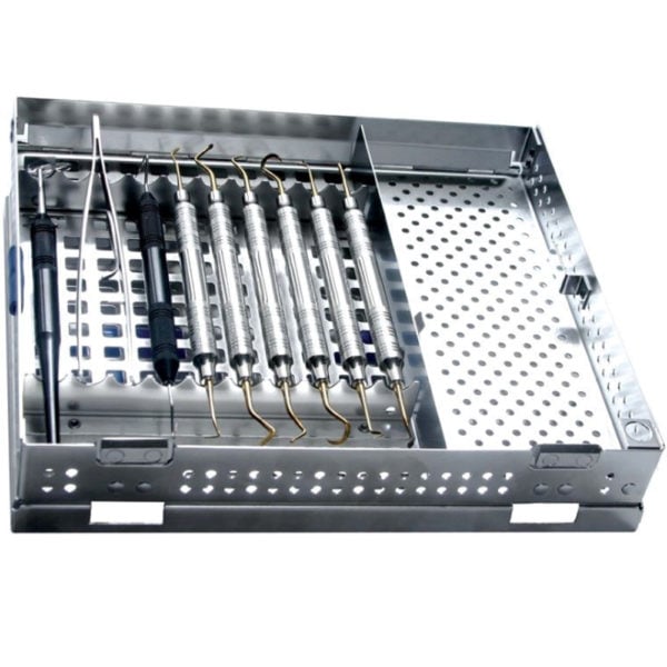 AEOVS110 stainless steel cassette 10 instruments