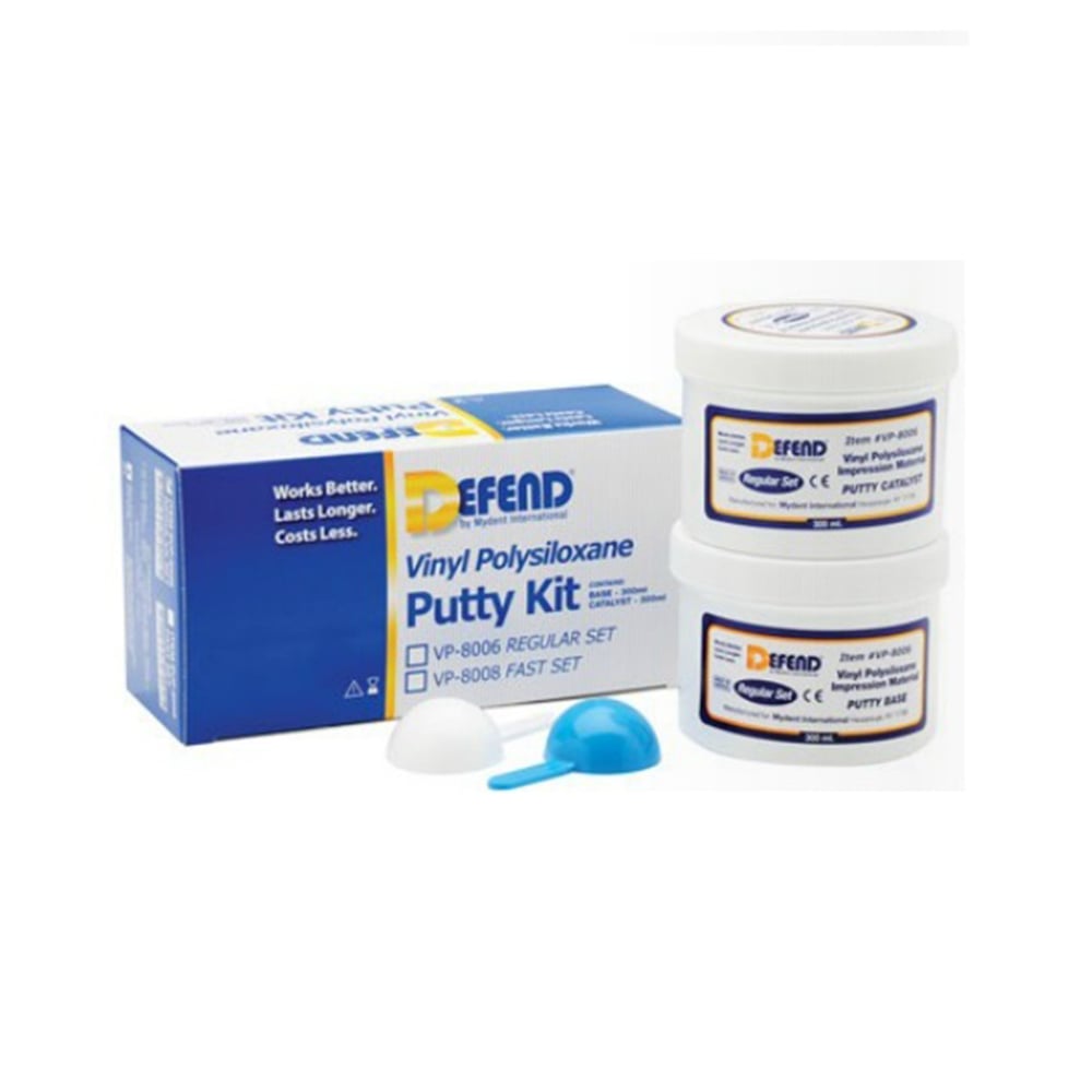 DEFEND® Matériau de mastic polysiloxane vinylique super hydrophile