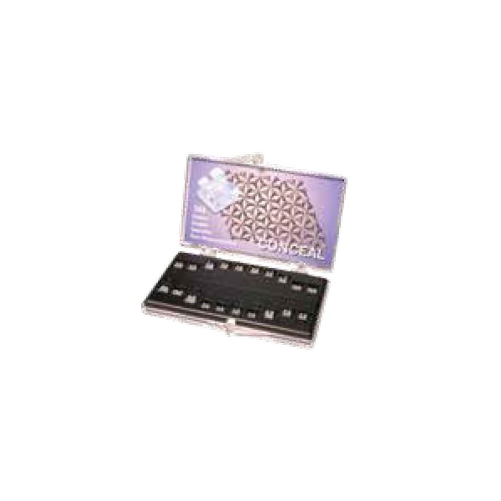 (Affaire) Roth .018 CONCEAL™ Support esthétique, crochets Cuspid seulement, 5x5 UL
