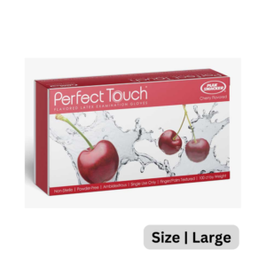 Perfect Touch® Cherry Flavored Powder-Free Latex Glove | Large