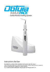 Obtura MaxPack Instructions for Use