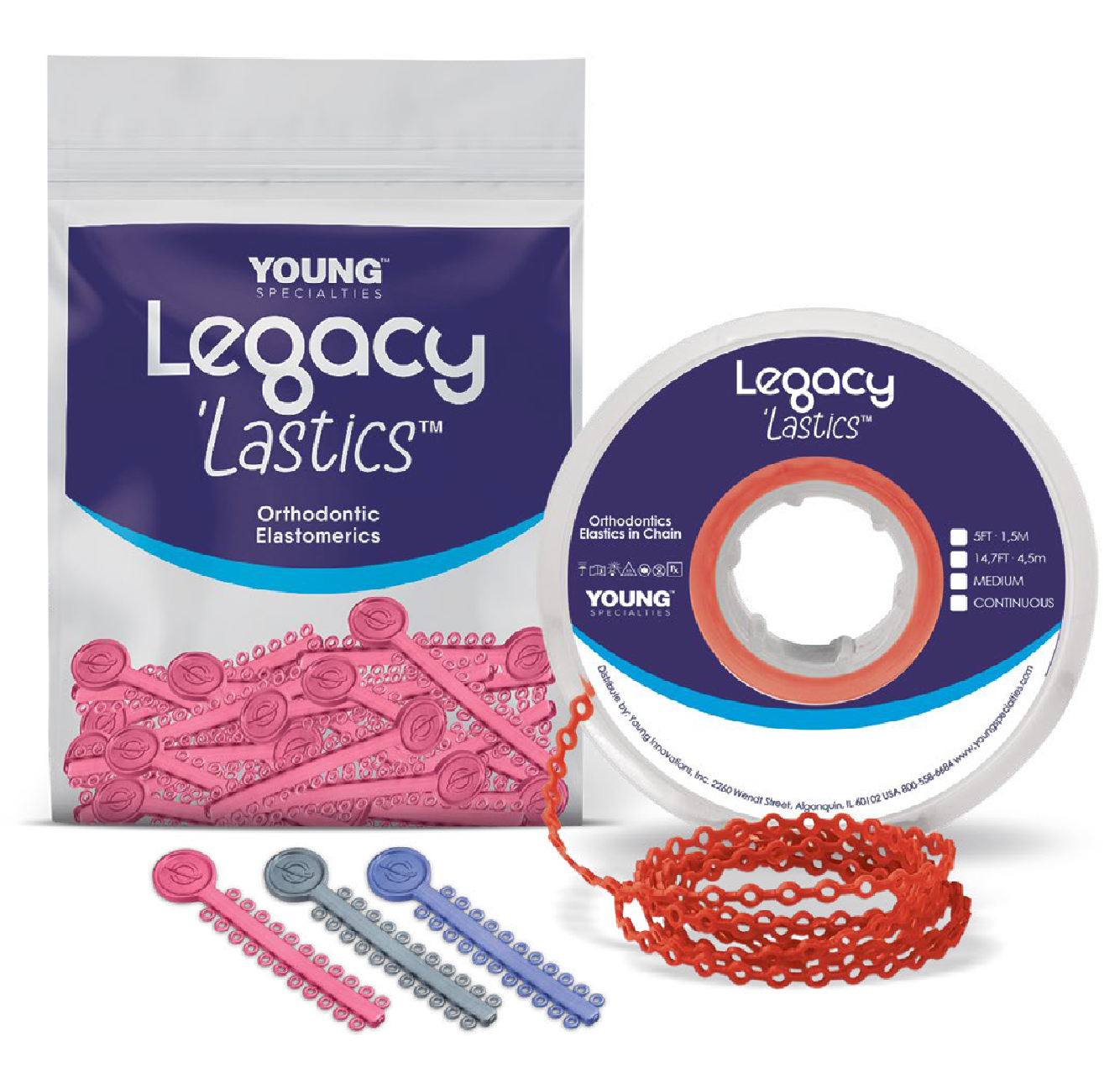 Elastomeric Power Chain Young Specialties