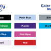 Ys Legacylastics Elastomeric Color Chart 3 5 Ft Chains