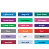 Ten Ties Color Chart