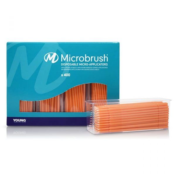 Microbrush Applicators Orange Plus Dispenser Refill Series 600x600