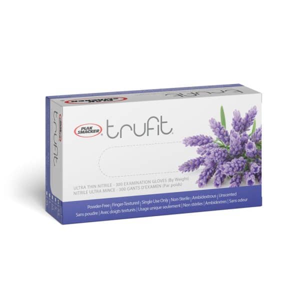 Trufit Ultra Thin Nitrile Gloves Lavender 300ct (1)